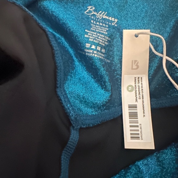 BuffBunny Siren Holographic Rebel Leggings and Sol Bra Set - Picture 8 of 9